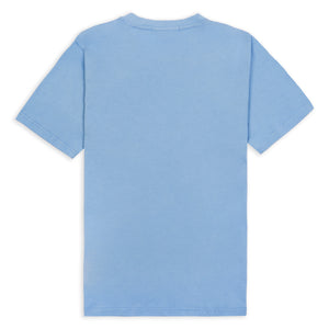Burrows & Hare Organic Egyptian Cotton T-Shirt - Della Robbia Blue