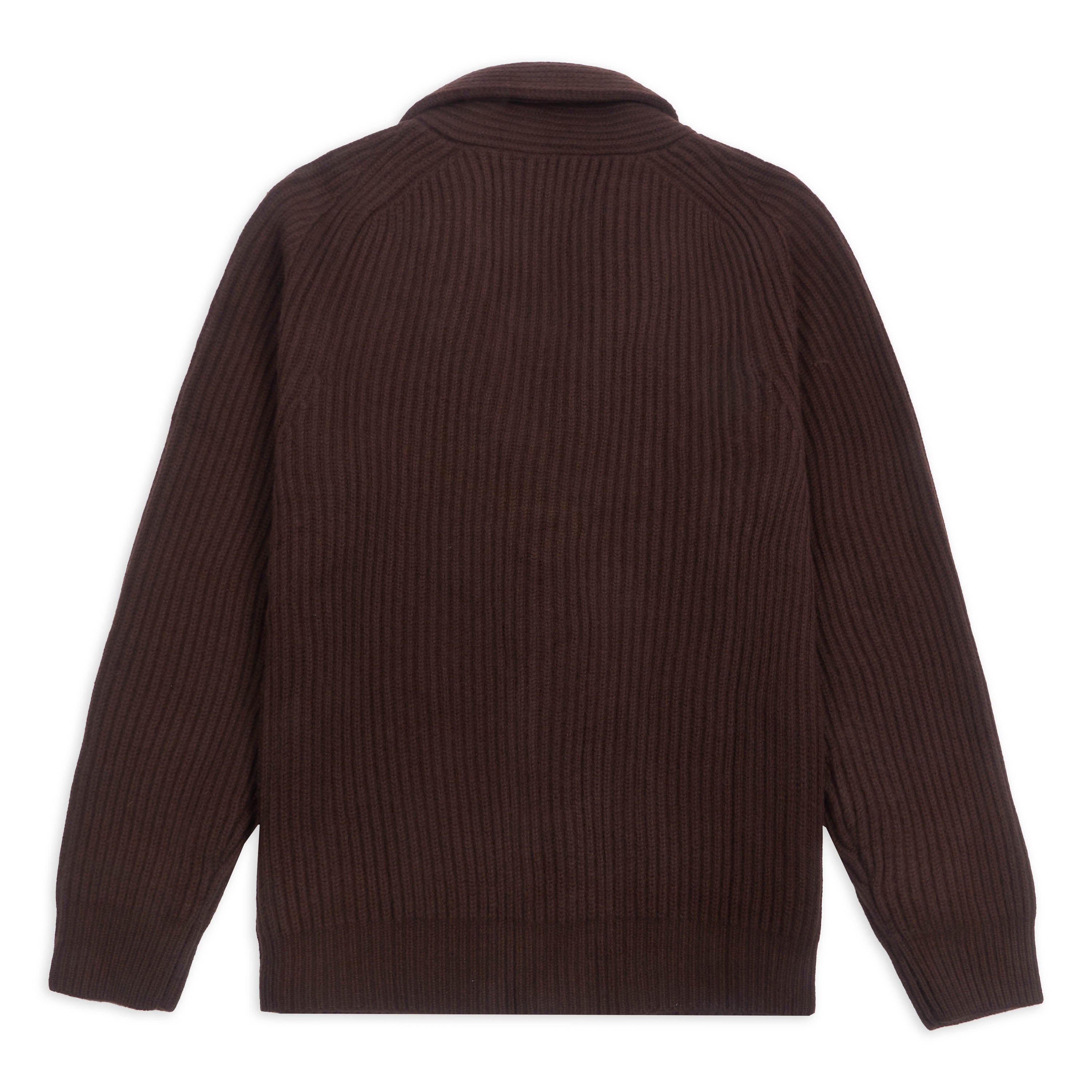 Shawl Cardigan - Brown