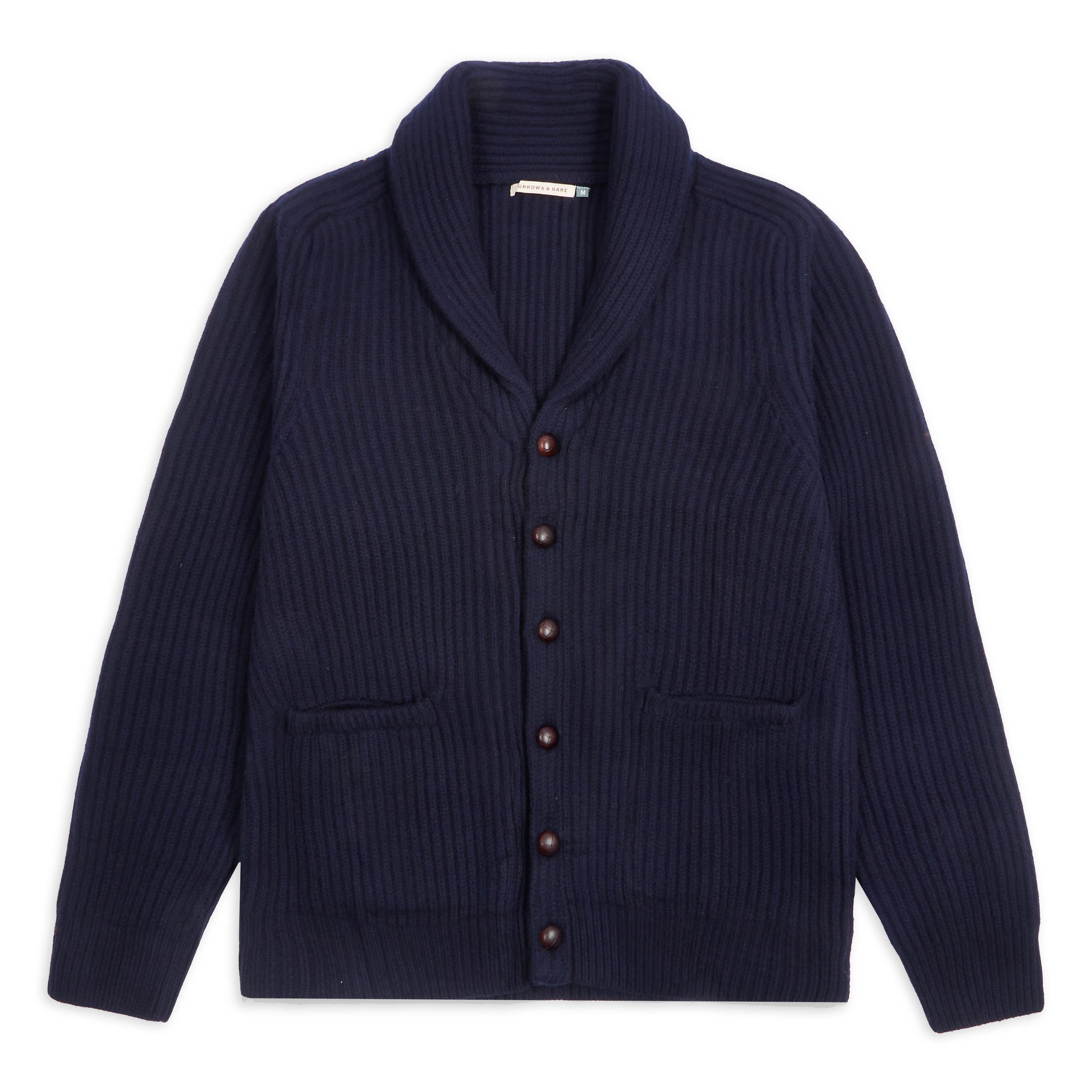 Shawl Cardigan - Navy