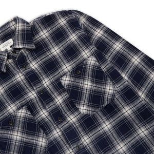 Hartford Pocket Shirt -  Grey & Navy